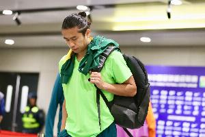 记者:国安下午将进行适应场地训练,塞蒂恩和张玉宁出席发布会