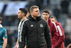 百家乐规则-talksport:埃迪豪可能踢布莱顿回归,但纽卡希望他完全康复再说